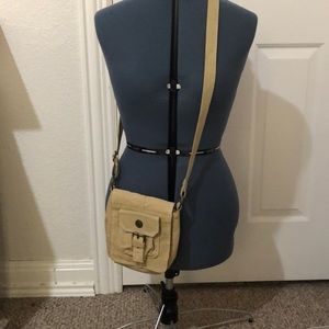 Over the should tan bag